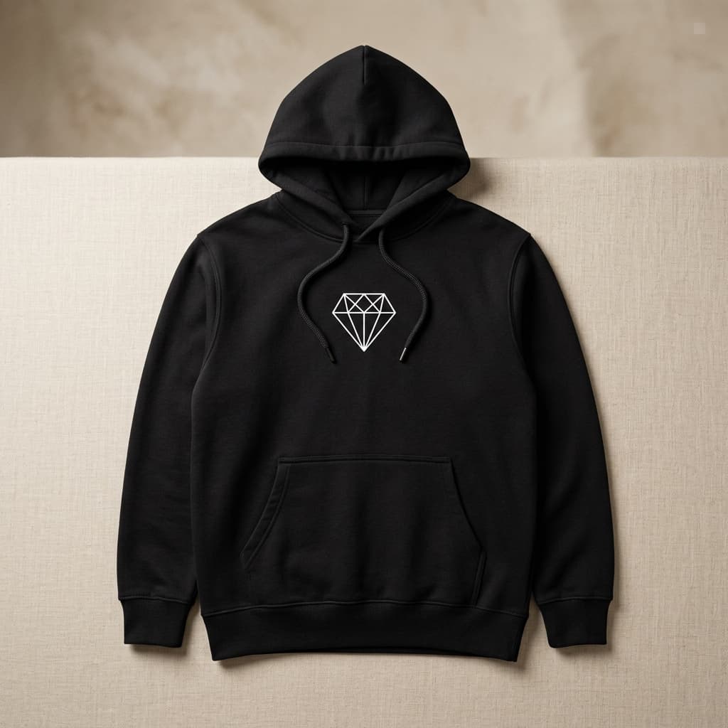 Sudadera Minimalista Diamond